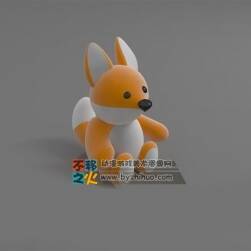 可爱的狐狸Max模型