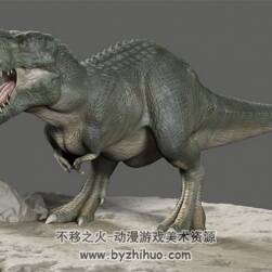 ZBRUSH恐龍雕刻教學(xué)視頻 影視級逼真恐龍雕刻流程教程