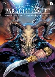 Paradise Court 1-5冊 Joe Brusha - Babisu Kourtis - Leonardo Paciarotti 恐怖題材漫畫