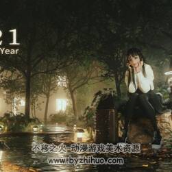 RUI LI國人畫師李睿大大 202P+11視頻 2021.1.29更新