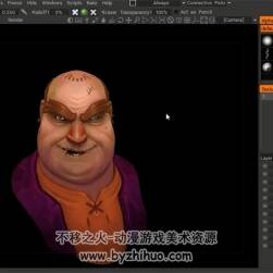 ZBrush 3D-Coat角色制作視頻教程 卡通男性角色模型制作教學(xué) 附源文件