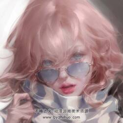 畫師BM 唯美人物肖像插畫作品 百度網(wǎng)盤下載