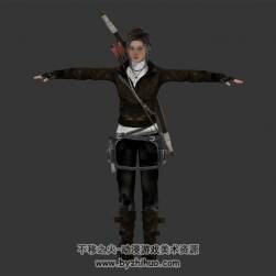 古墓麗影 少女勞拉 高精3D模型資源 百度網(wǎng)盤下載