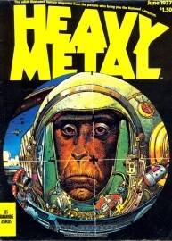 重金属杂志 《HEAVY METAL》1977年六月期