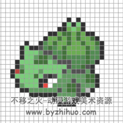 寶可夢(mèng) 口袋妖怪像素點(diǎn)陣圖 1-5世代 百度網(wǎng)盤下載