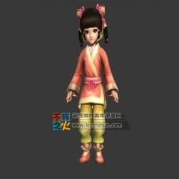 仙剑奇侠传五 萝莉 女孩 方采薇模型