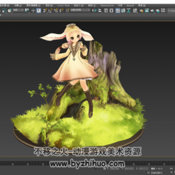 兔耳loli 壓箱好物 3D模型 百度網(wǎng)盤下載