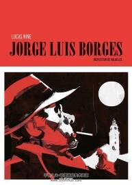 Jorge Luis Borges 全一冊(cè) LUCAS NINE 有點(diǎn)抽象的黑白法國(guó)漫畫(huà)