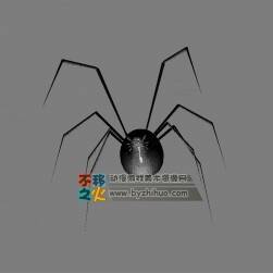 简化版长腿蜘蛛 3DS模型