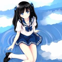 ポニーテール 美少女插畫壁紙圖片高清分享 678P