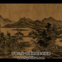 清 錢士云 仿董源江南煙巒圖卷 百度網(wǎng)盤下載