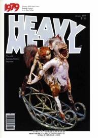 重金属杂志《Heavy Metal》6期合集+25周年封面刊（封面集非图集）