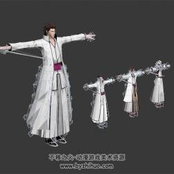 死神四個日系角色 三邊面