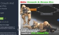 Rifle Crouch And Prone Pro 1.1 持步槍半蹲臥倒動作包