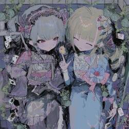 画师狗ヲ 风格独特的插画作品图包 百度网盘下载
