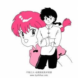 80年代的回憶（亂馬），日常ipad繪畫