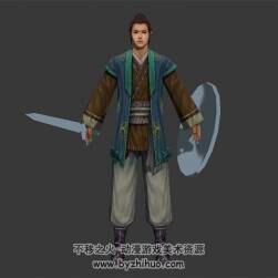 護(hù)衛(wèi) 村民 NPC 3D模型