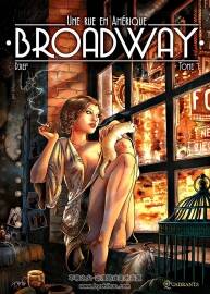 Broadway, une rue en Amérique 1-2 冊 Djief 歐美全彩法語漫畫