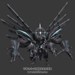 魔幻玄幻類游戲怪物生物小BOSS全套動作3DMax模型分享