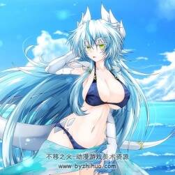 P站画师日系动漫女孩插画壁纸图片百度云下载 676P