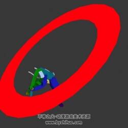 游戲武俠類角色人物武器攻擊動(dòng)作骨骼3DMax模型下載