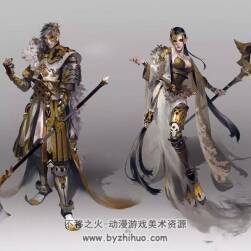 著名國內畫師紋銀 游戲角色人物概念設定作品素材賞析 23P