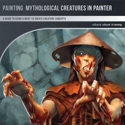 Painting Mythological Creatures in Painter 神话生物概念原画设计绘画教学下载