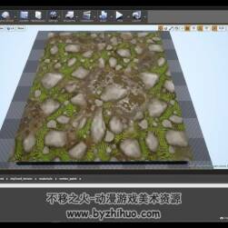 Stylized Terrain Pack of 50 Materials 4.18-4.21