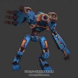 曼勒斯全套動作3DMax模型帶骨骼下載