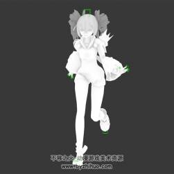 布洛妮婭·扎伊切克 3D模型帶 有綁定和動(dòng)作
