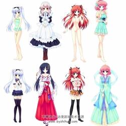 【ユユカナ under the Starlight】CG角色立绘 4158P
