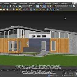 3DS MAX Vray照明材质渲染视频教程 建筑家具材质渲染教学 附源文件