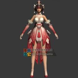 美女 御姐 精灵 法师 外观 时装模型