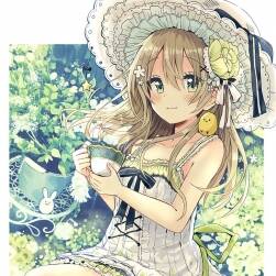日系女孩唯美插畫圖包分享 302P