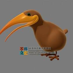 Kiwi 几维鸟 卡通模型