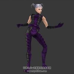 游戲3d女孩 鬼粗舞動(dòng)動(dòng)作 Max模型下載