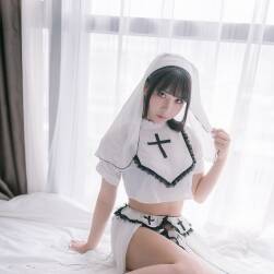 莫子—黑白修女COS兩套寫真百度網(wǎng)盤分享下載 86P