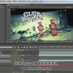 After Effects CINEMA 4D精简版基础核心视频教程 附源文件