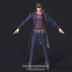 久谷太郎 JOJO Jump Force游戲角色 高精3D模型資源百度網(wǎng)盤下載
