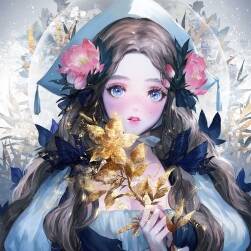 韓國(guó)畫(huà)師Danhu Moon 浪漫唯美插畫(huà)作品賞析參考 46P