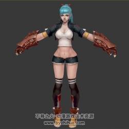 現代科幻鎧甲少女 Max模型