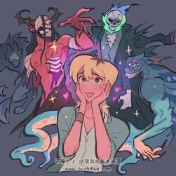 插画师iniro（eskbl）微复古风插画美术作品图包 百度网盘下载