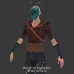 赦免者人物角色男RisrynSet3DMax模型帶綁定下載