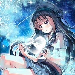 海與少女 唯美動(dòng)漫壁紙插畫圖片下載 109P