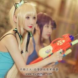 【COS圖】《三色△繪戀》冬季溫泉cosplay特輯 百度網盤分享 80P