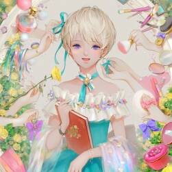 韓畫師DADACHYO夢(mèng)幻風(fēng)少女插畫壁紙圖包分享下載 220P