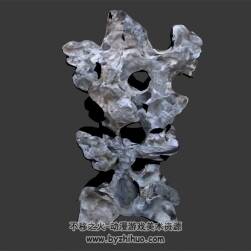 假山假石 東方園林?jǐn)[件 四角面 3D模型百度網(wǎng)盤下載