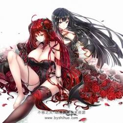 二次元動漫人物插畫電腦超高清壁紙圖包百度云分享下載 669P