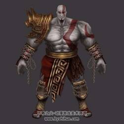 奎托斯 奎爷 战神3D模型