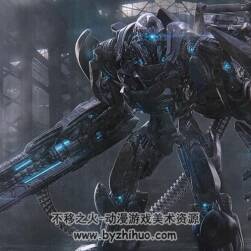 ZBrush模型視頻教程  科幻機器人制作教程 附工程文件